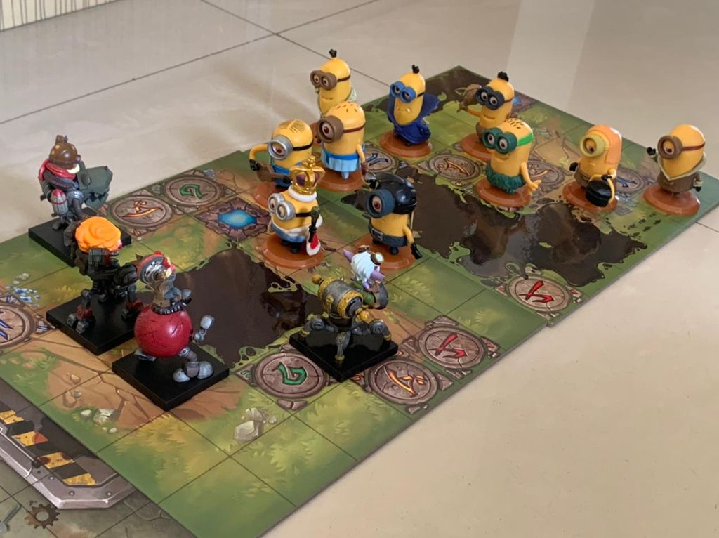 Upgraded Minions in Mech vs Minions — Photo by thakkar on BoardGameGeek