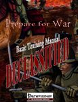 RPG Item: Prepare for War: Basic Training Manual DECLASSIFIED