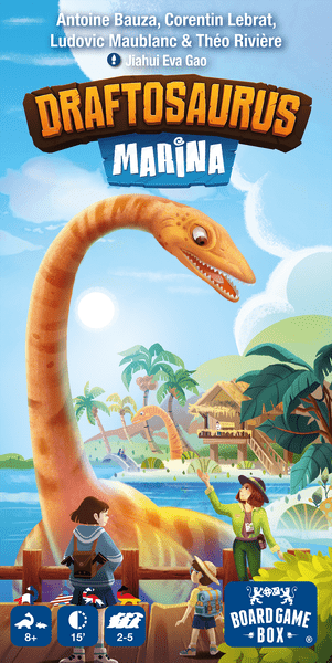 Draftosaurus, um jogo para criar parques com dinossauros
