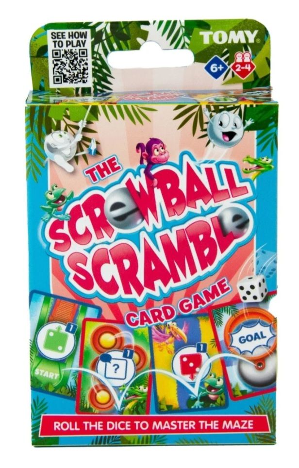 Cover art for Screwball Scramble Card Game