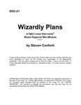 RPG Item: BIS2-A1: Wizardly Plans