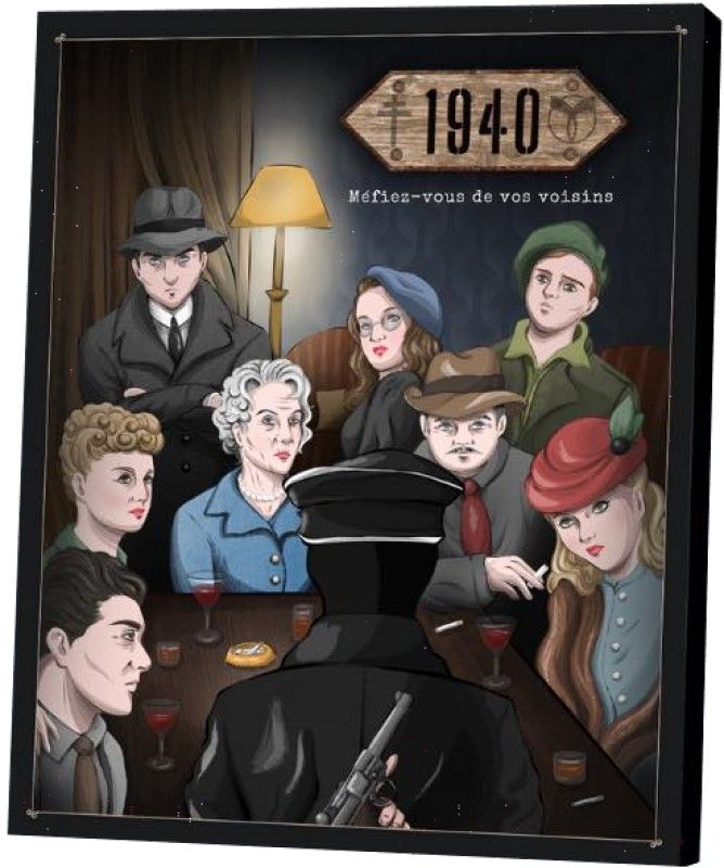 1940: Méfiez-vous de vos voisins box art