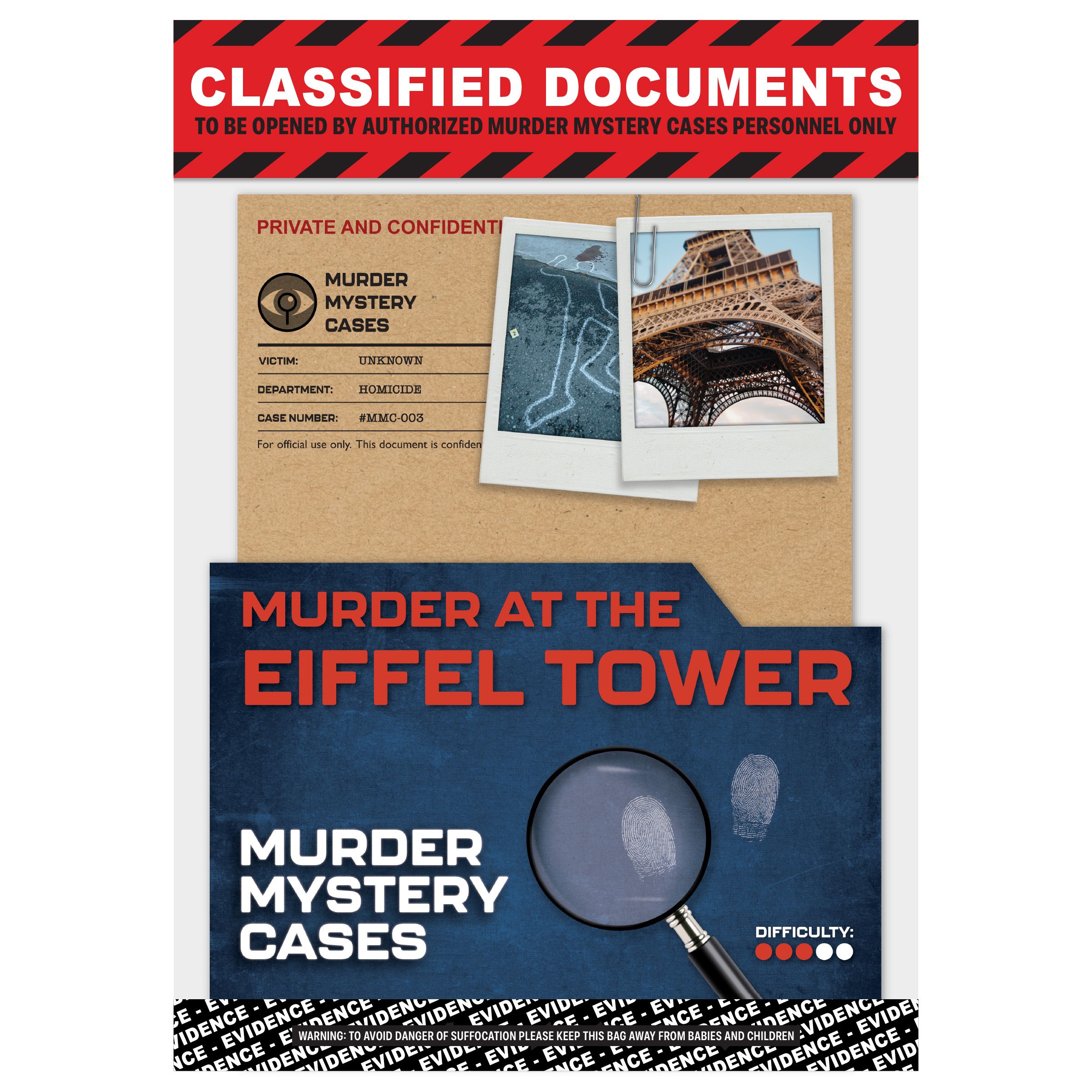 Murder Mystery Cases: Murder at the Eiffel Tower cover art