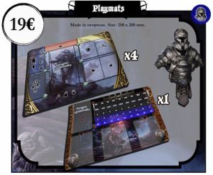 Dungeon Universalis: Playmats