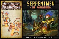 Board Game: Shadows of Brimstone: Serpentmen of Jargono Deluxe Enemy Pack