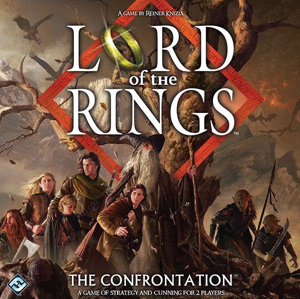 Lord of the Rings Confrontation Boardgame by Reiner Knizia for sale online 2003, Game 