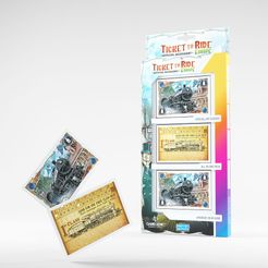 ticket to ride card sleeve size Amazon.com: Gamegenic Ticket to Ride Official Art Sleeves | All-in-One Pack  of 152 Card Sleeves | Card Game Holder | Designed for Use with The Ticket  to Ride Board Game main image 0