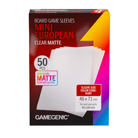 Mini European Clear Matte: 46x71mm