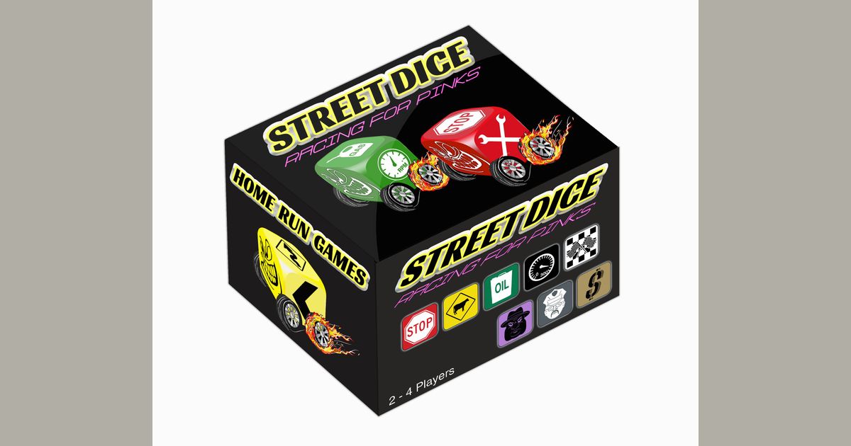 Street Dice, Racing For Pinks Board Game BoardGameGeek