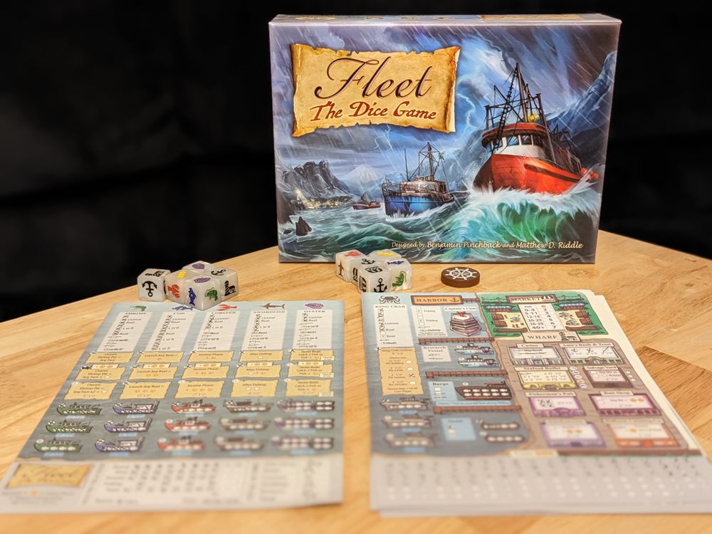 Fleet The Dice Game The Tabletop Times Review Fleet The Dice Game