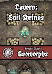 RPG Item: Heroic Maps Geomorphs: Cavern: Evil Shrines