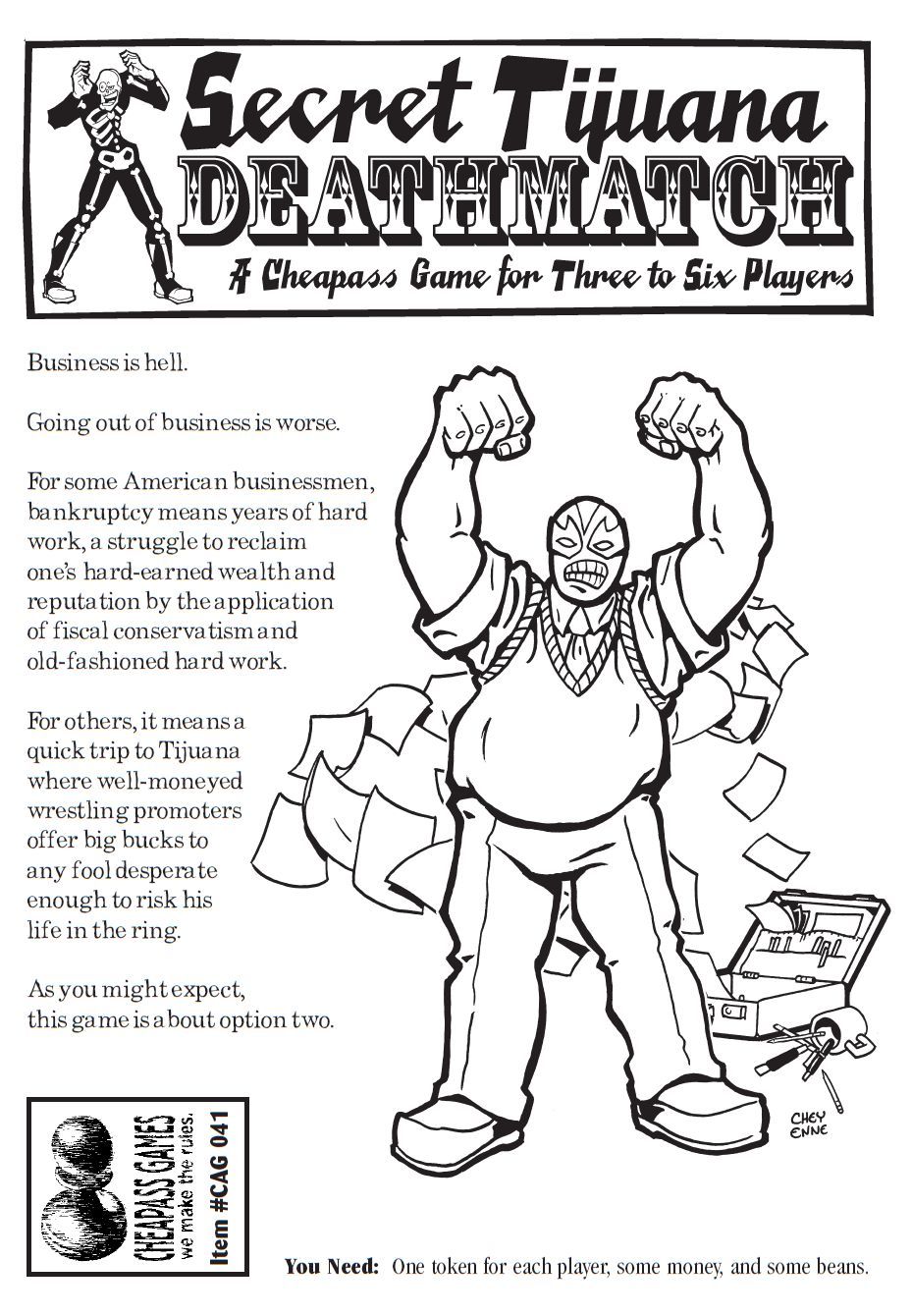 Boîte du jeu Secret Tijuana Deathmatch