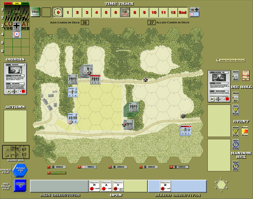 Combat Commander Ladder Results | Combat Commander Vassal Tournament Guild