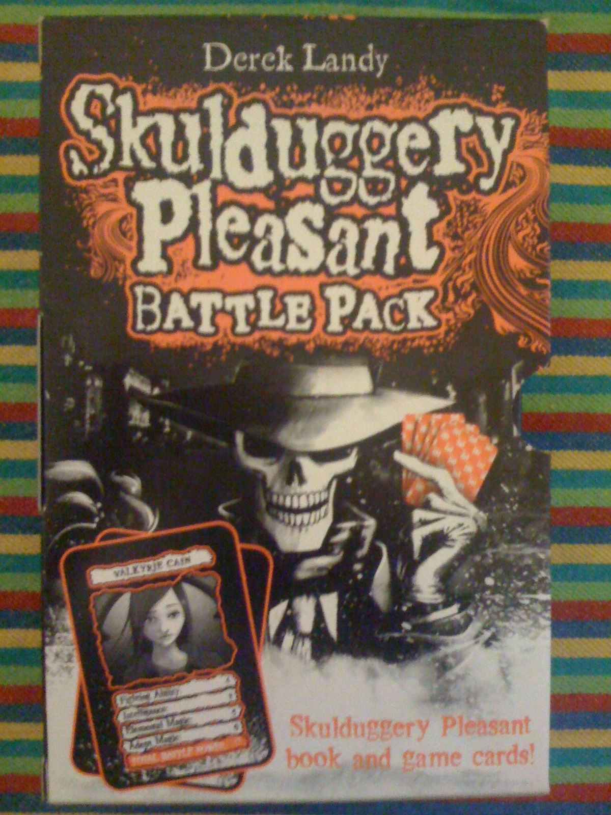 Skulduggery Pleasant Game Cards