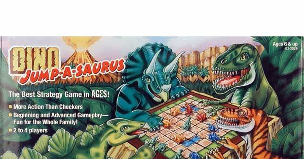 Dino Jump-a-Saurus, Board Game