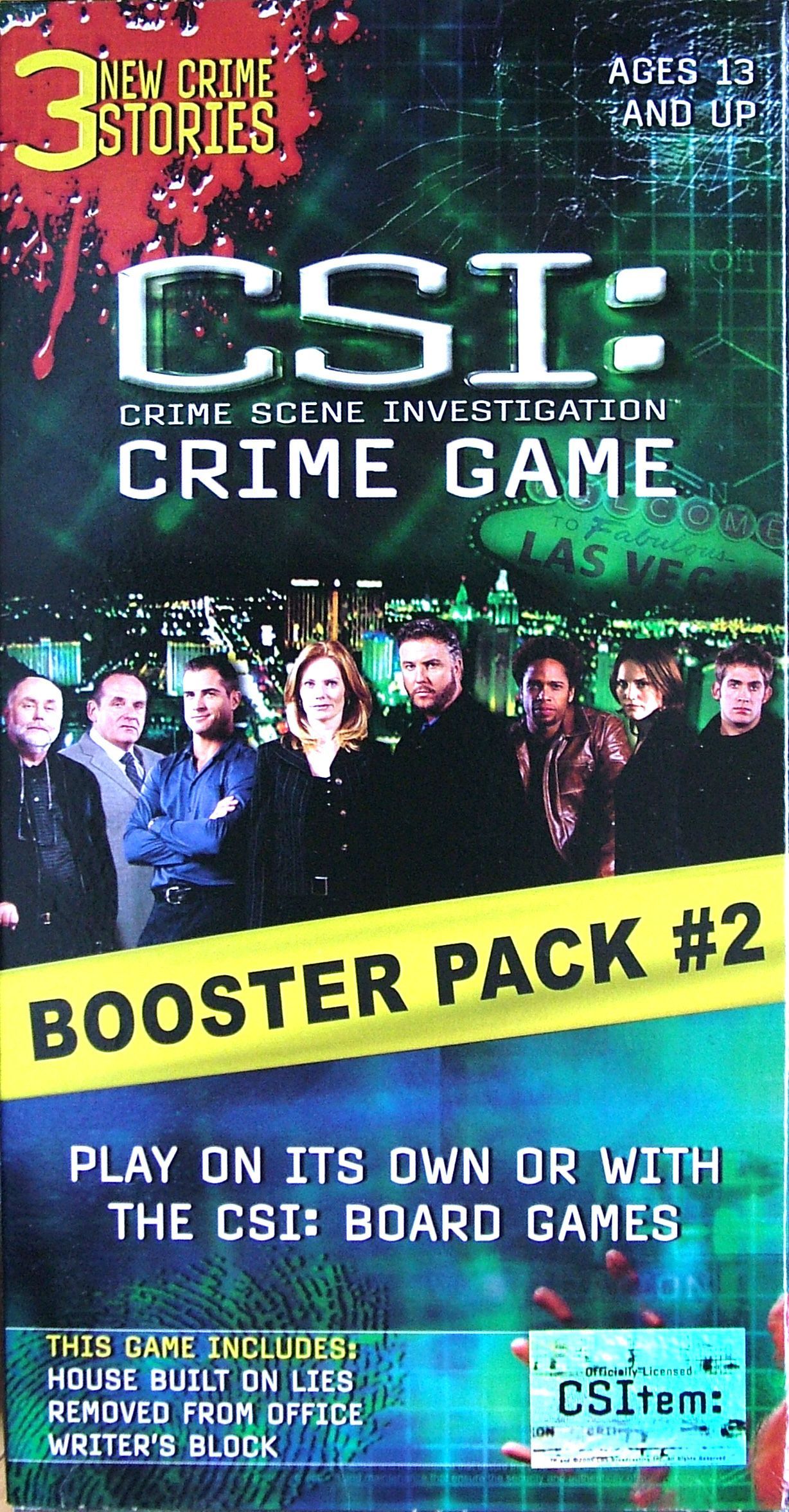 CSI: Crime Game – Booster Pack #2 cover