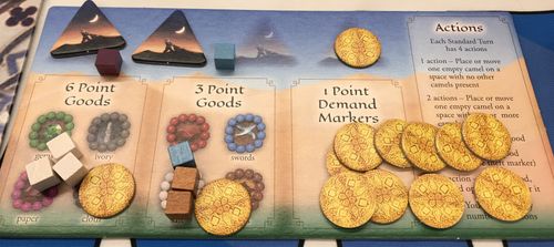 Game Previews from Origins 2019: Ishtar and Caravan, or Stationary Camels in a Shifting Desert