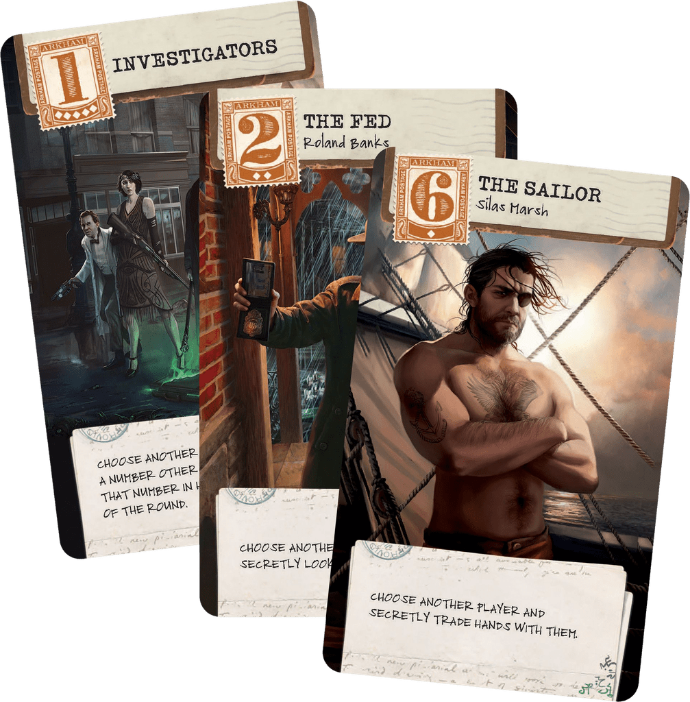 lovecraft letter card sleeves Arkham Horror Lovecraft Letter – Horror Card and Deduction Board Game main image 0
