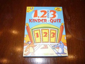 1, 2 oder 3 Kinder-Quiz