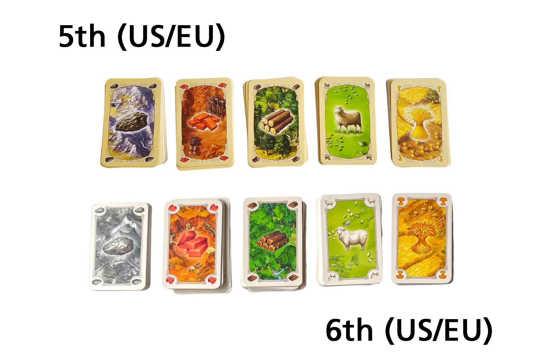 PHOTOS: Catan 5th vs. 6th Edition (Base Game & Expansions) – Pros and ...