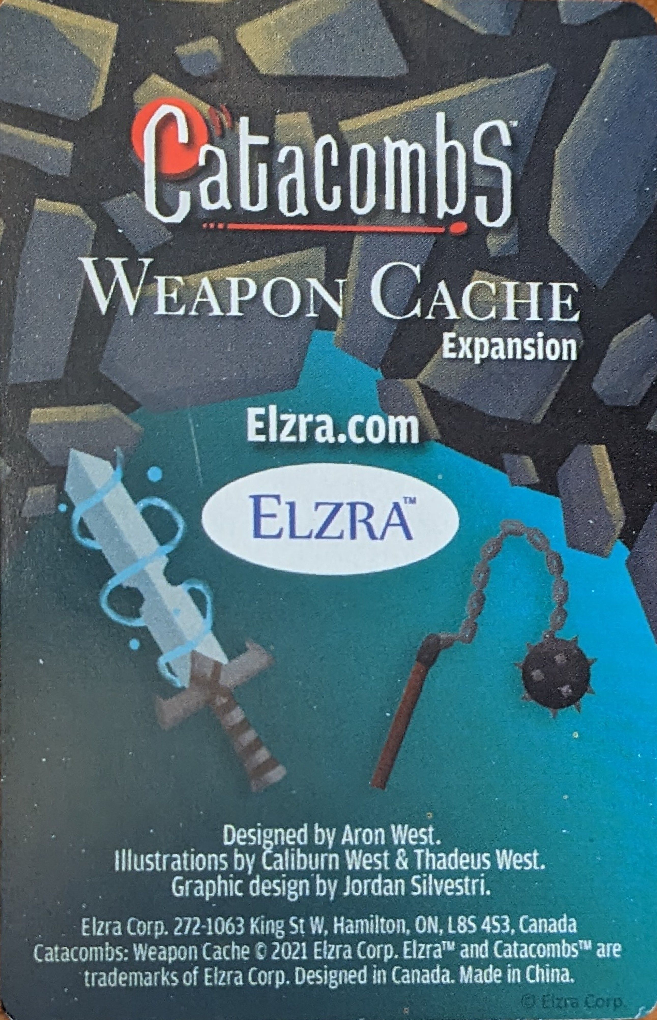 Catacombs (Third Edition): Weapon Cache Expansion