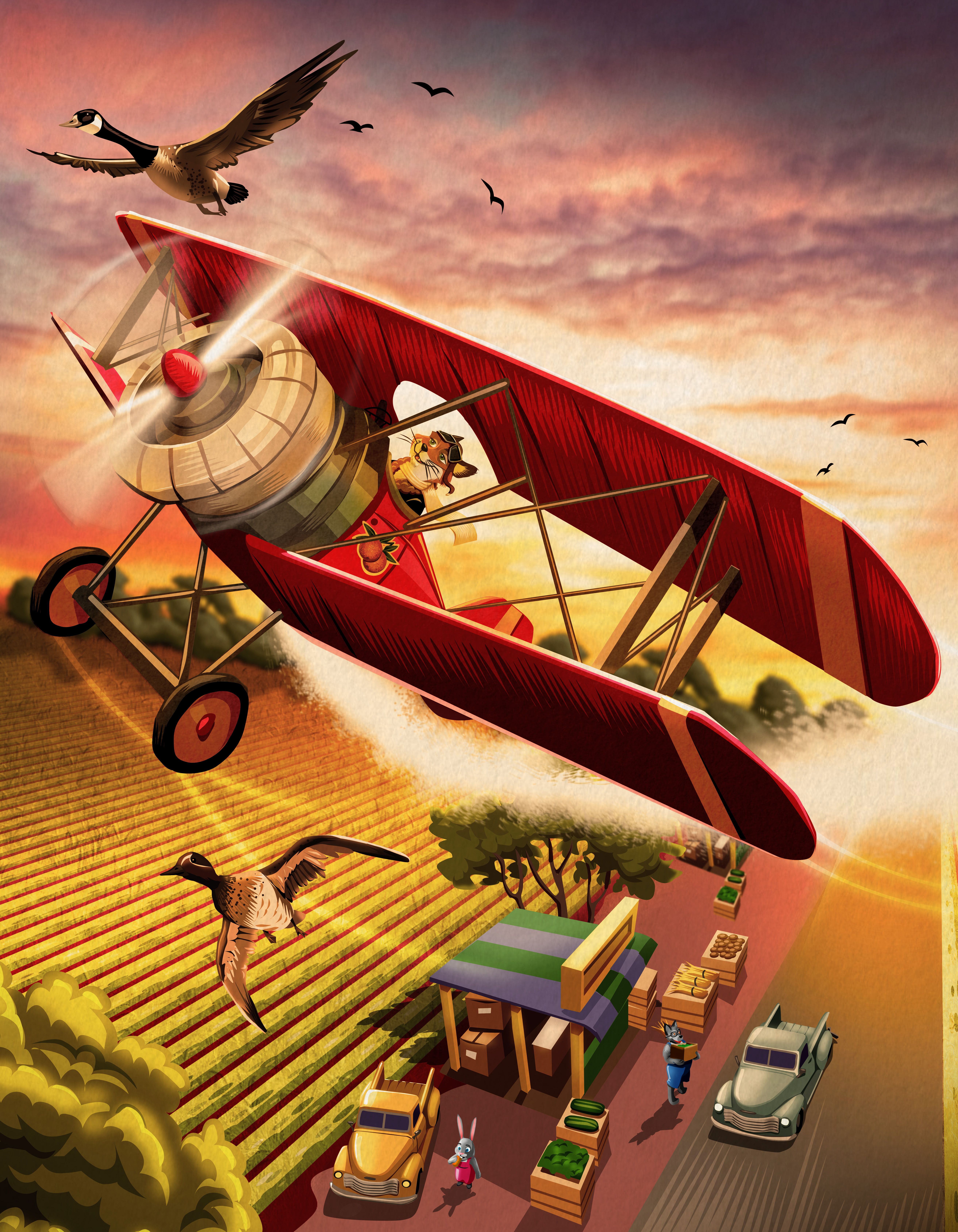 Coperta Flying Fox Farms