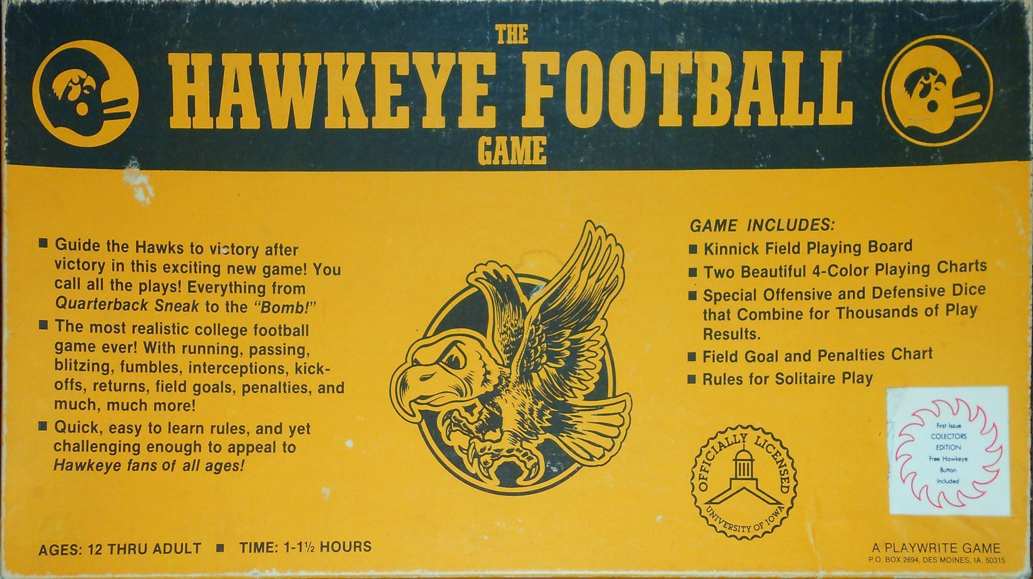 The Hawkeye Football Game
