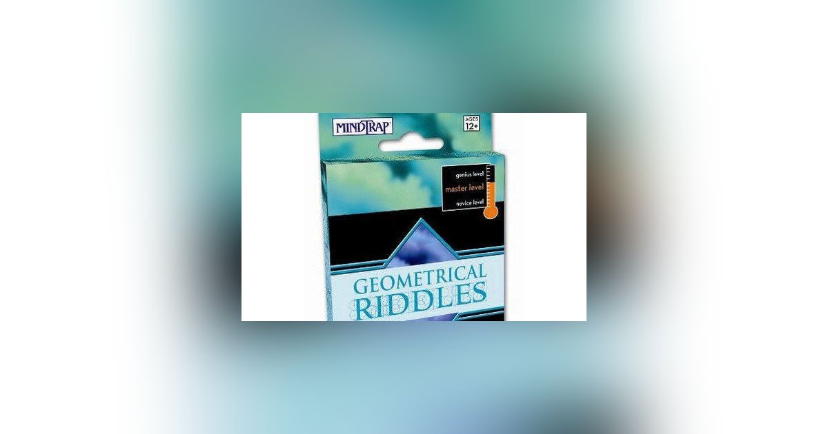 MindTrap Geometrical Riddles: Master Level | Board Game | BoardGameGeek