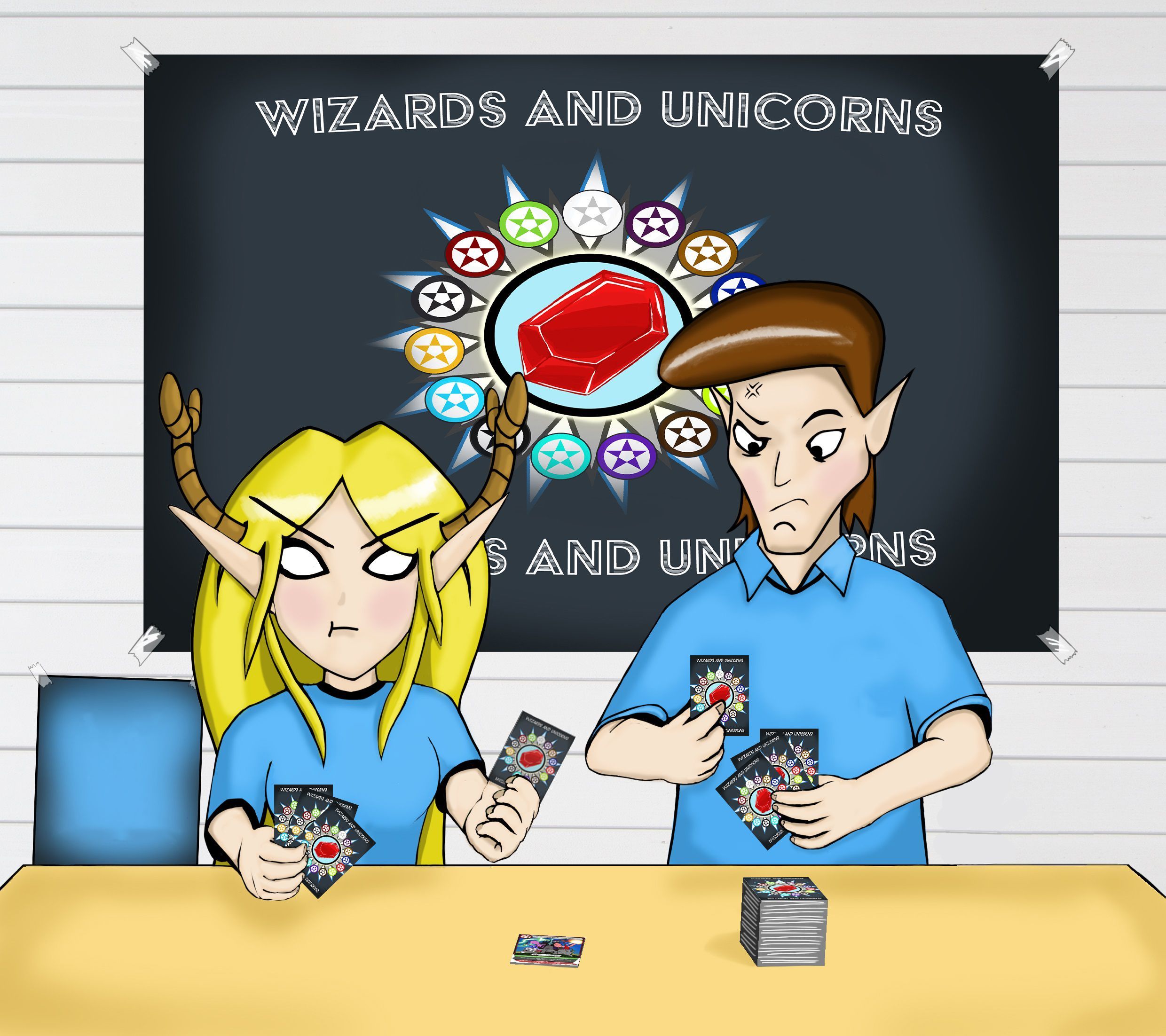 Coperta Wizards and Unicorns
