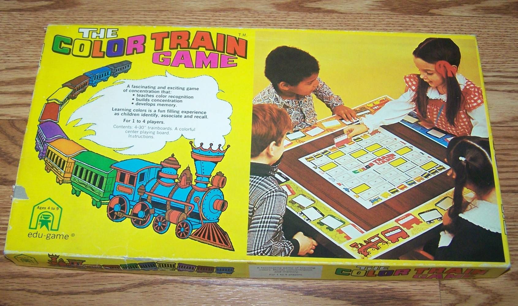The Color Train Game