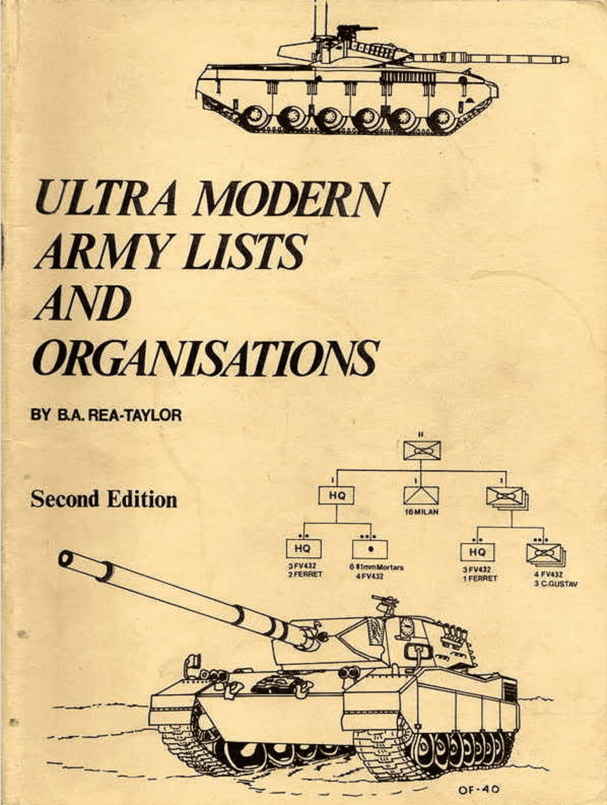 Coperta Ultra Modern Army Lists and Organisations: Second Edition