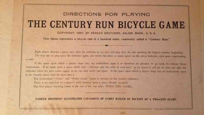Century Run Bicycle Game