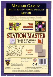 Mayfair Games' Limited Edition Promo Expansion Set #8