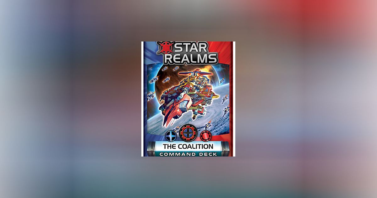 Iello Star Realms – Deck De Commandement: L'Alliance, Erweiterung Für Das Deckbau-Kartenspiel