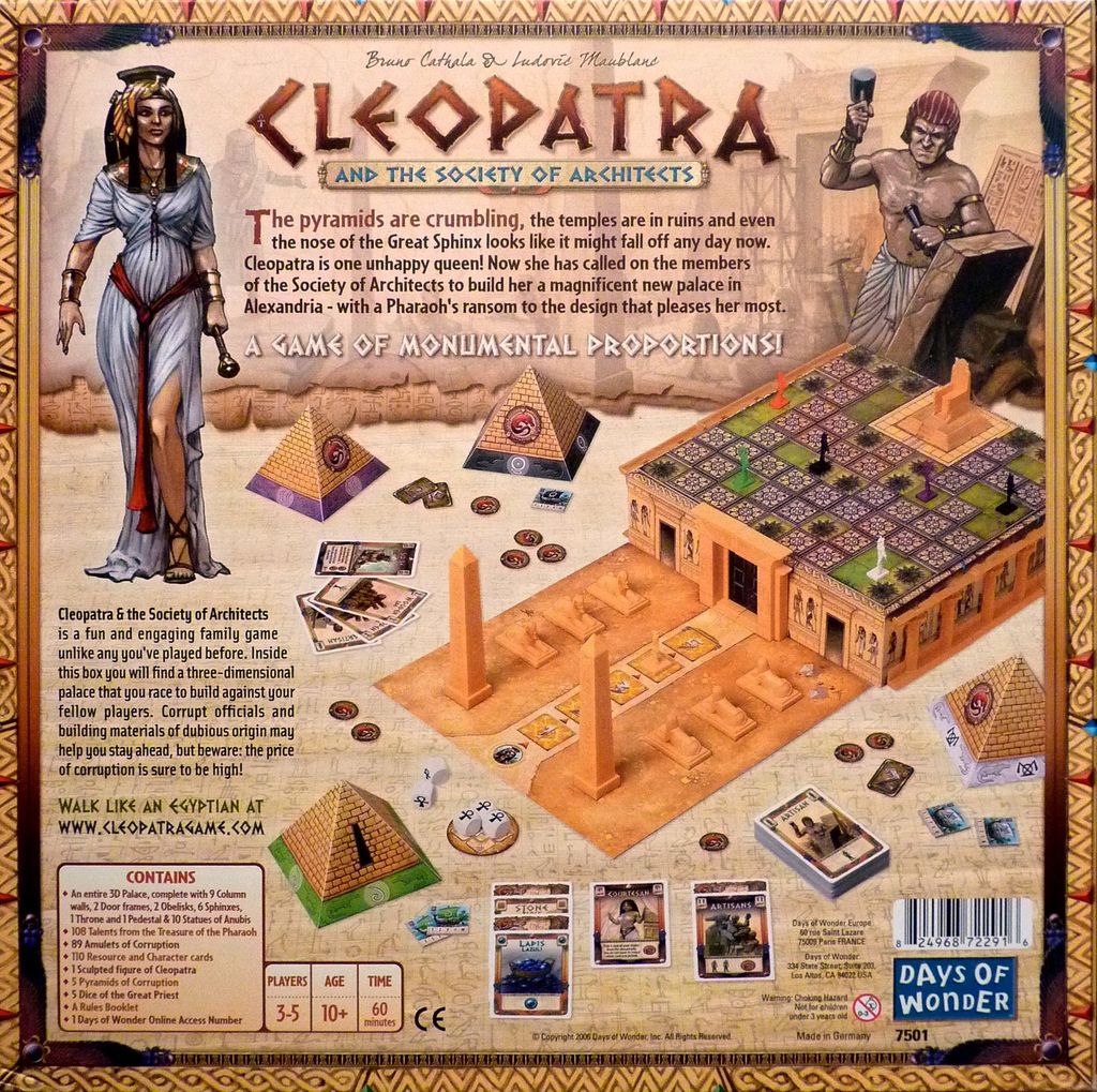 Cleopatra and the Society of Architects | Image | BoardGameGeek