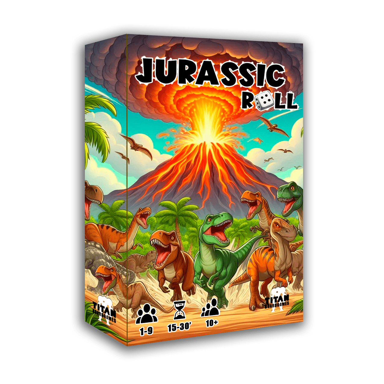 Cover art for Jurassic Roll