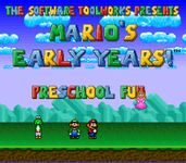 Video Game: Mario's Early Years: Preschool Fun