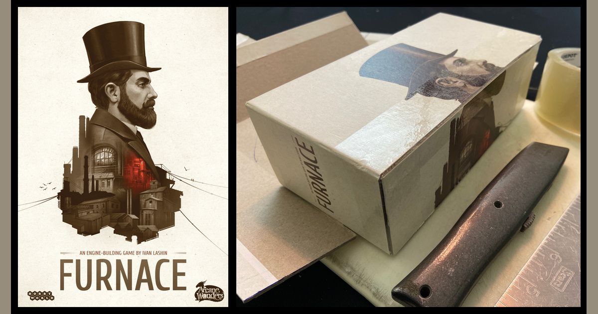 Reboxing Furnace Does It Make the Cut? BoardGameGeek News
