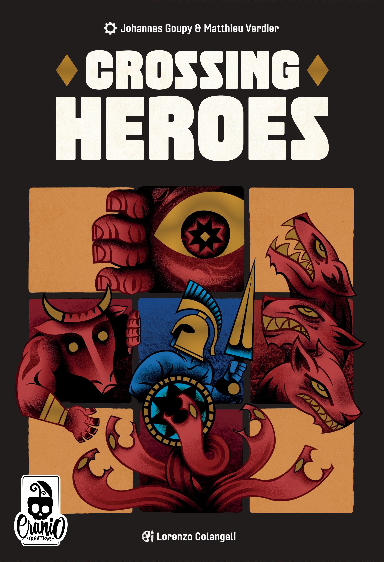 Cover art for Crossing Heroes