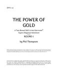RPG Item: DYV1-10: The Power of Gold