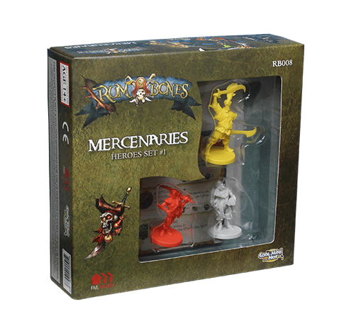 Coperta Rum & Bones: Mercenaries Heroes Set #1