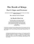 RPG Item: The Death of Kings Part 1: Signs and Portents