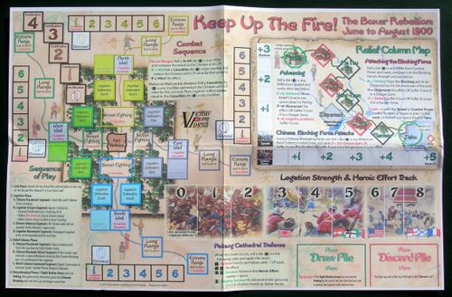Board Game: Keep Up The Fire!: The Boxer Rebellion