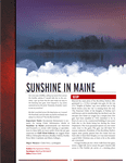 RPG Item: Sunshine in Maine