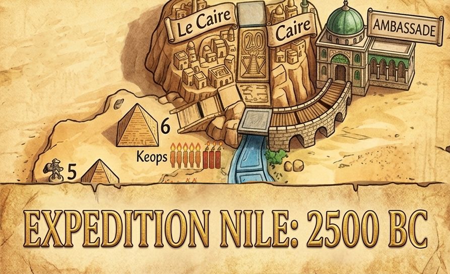 Cover art for Expedition Nile: 2500 BC