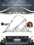 RPG Item: Feats of Destruction