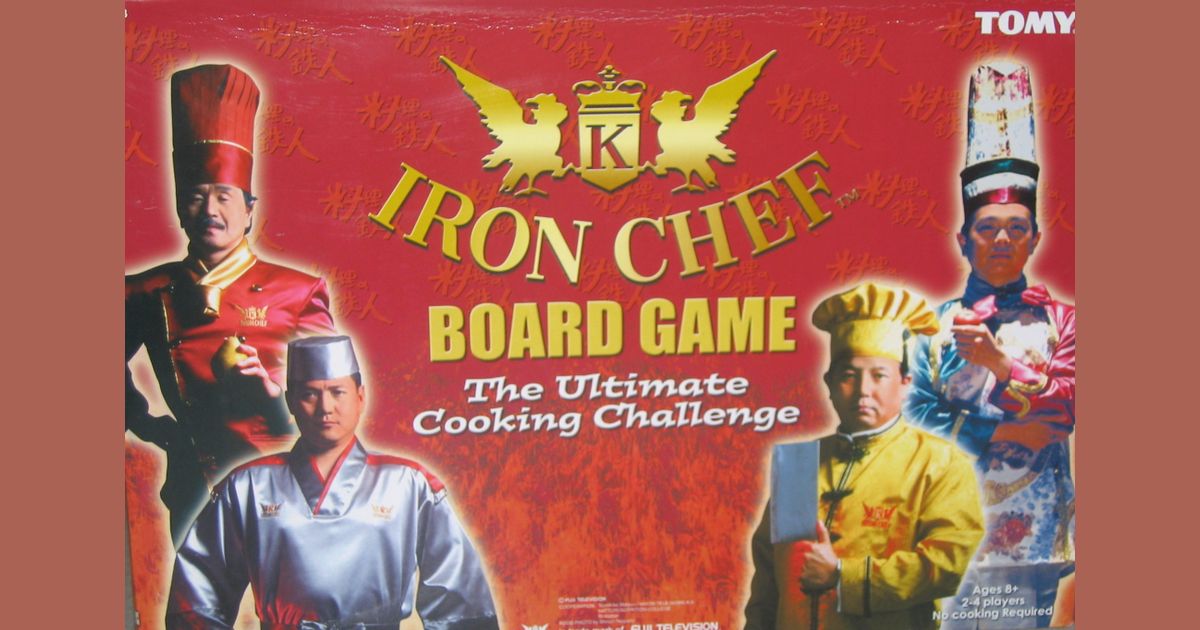 IRON CHEF rules needed Iron Chef Board Game The Ultimate Cooking