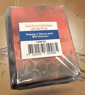 Terraforming Mars: Prelude 2 – Custom Card Sleeves