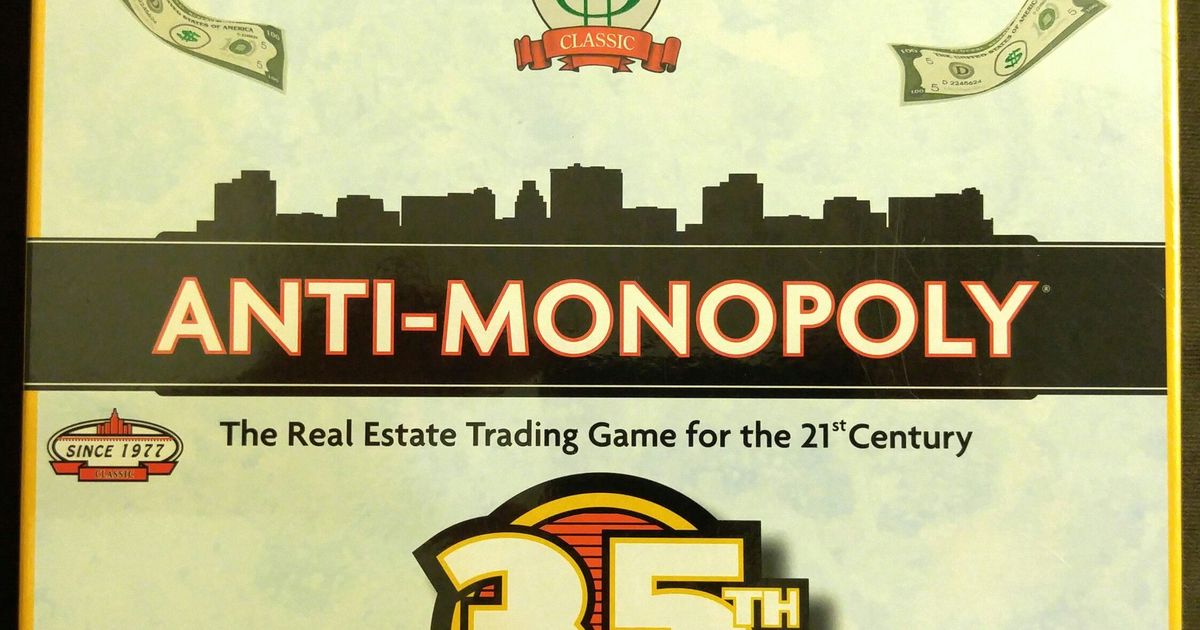 Anti-Monopoly Game, Family Game