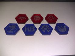 Android: Netrunner – Faction Acrylic Tokens